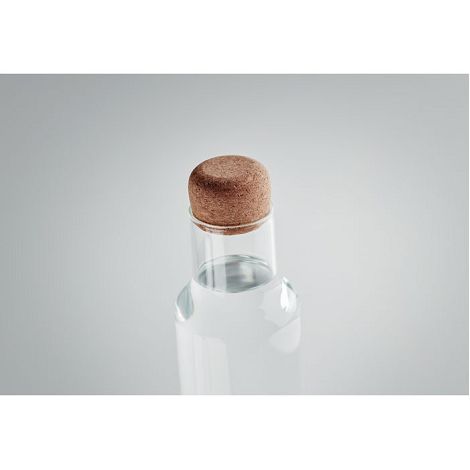 Bouteille verre couvercle liège
