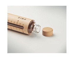 Bouteille verre et bambou 600ml
