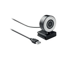 Webcam HD 1080P et lumière