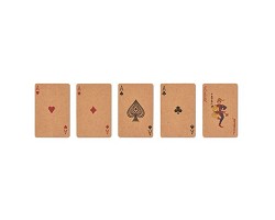 2 jeux de cartes papier recyclé