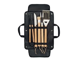 5 outils BBQ dans une pochette