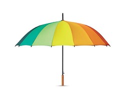 Parapluie arc-en-ciel 27 "