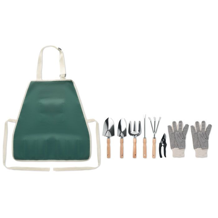  Tablier et outils de jardinage