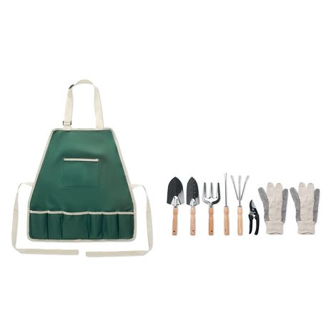  Tablier et outils de jardinage