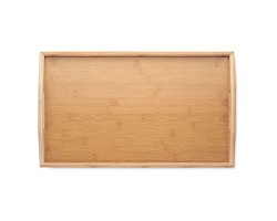Plateau pliable en bambou