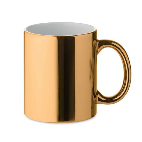  Tasse en céramique métalisée