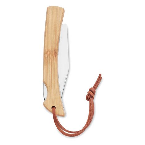  Couteau pliable en bambou