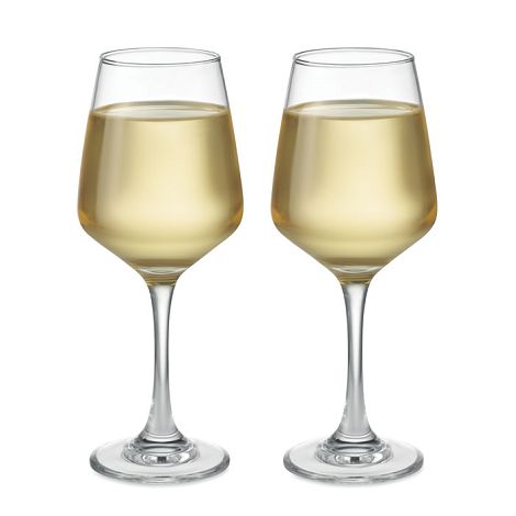  Ensemble de 2 verres à vin