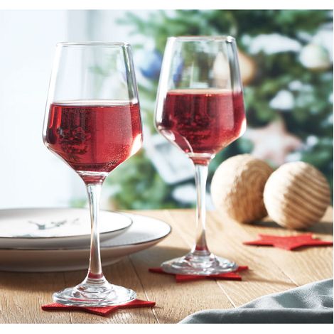 Ensemble de 2 verres à vin