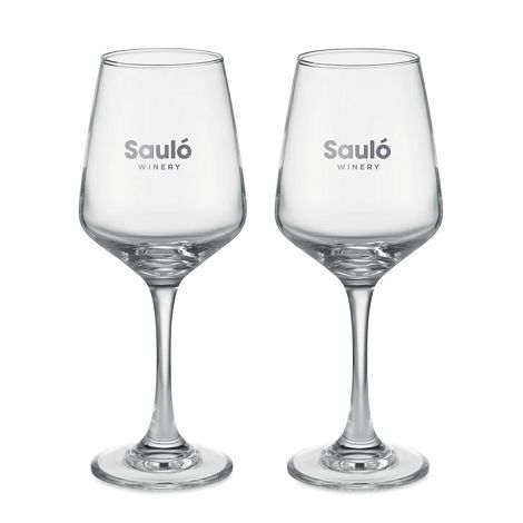 Ensemble de 2 verres à vin