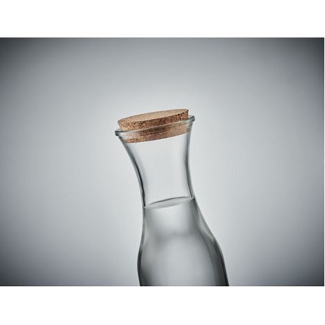  Carafe en verre recyclé 1L