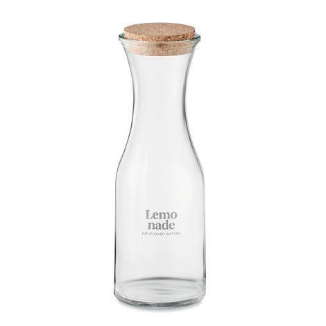  Carafe en verre recyclé 1L