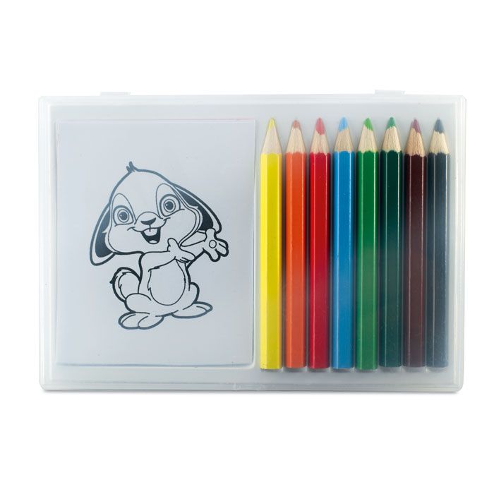  Set crayons de couleur en bois