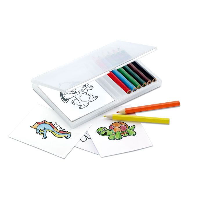  Set crayons de couleur en bois