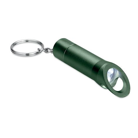 Lampe torche porte-clés en mét