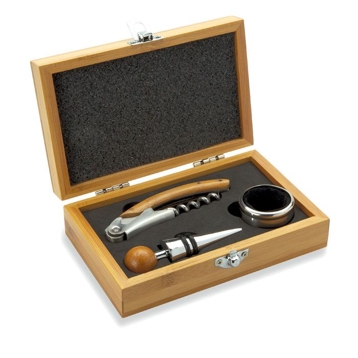  Coffret de sommelier en bambou