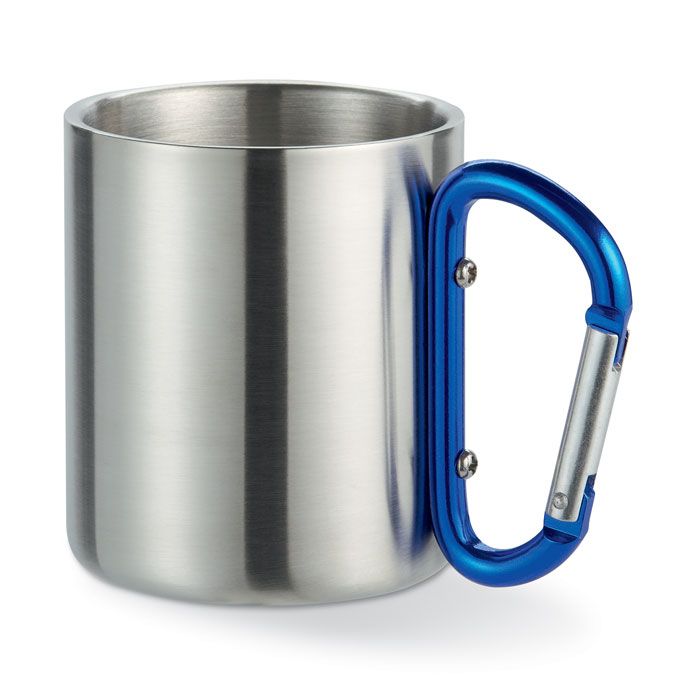  Mug acier et anse mousqueton.