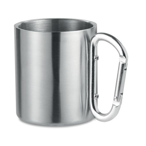  Mug acier et anse mousqueton.