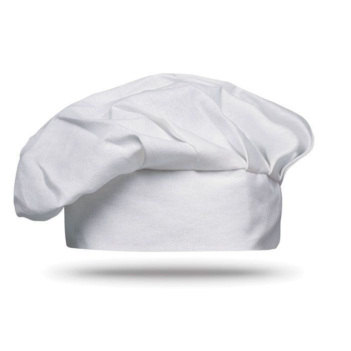  Toque de chef en coton 130g/m2