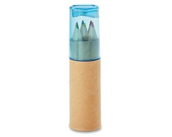 Tube de 6 crayons de couleur