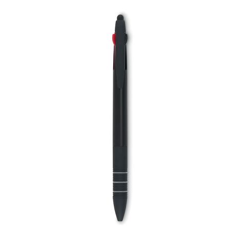  Stylo bille stylet 3 couleurs