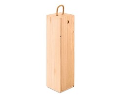 Coffret bouteille en bois