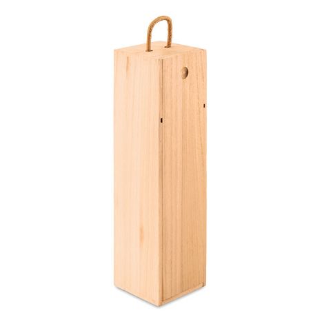  Coffret bouteille en bois