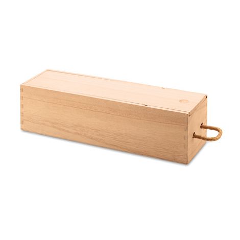  Coffret bouteille en bois