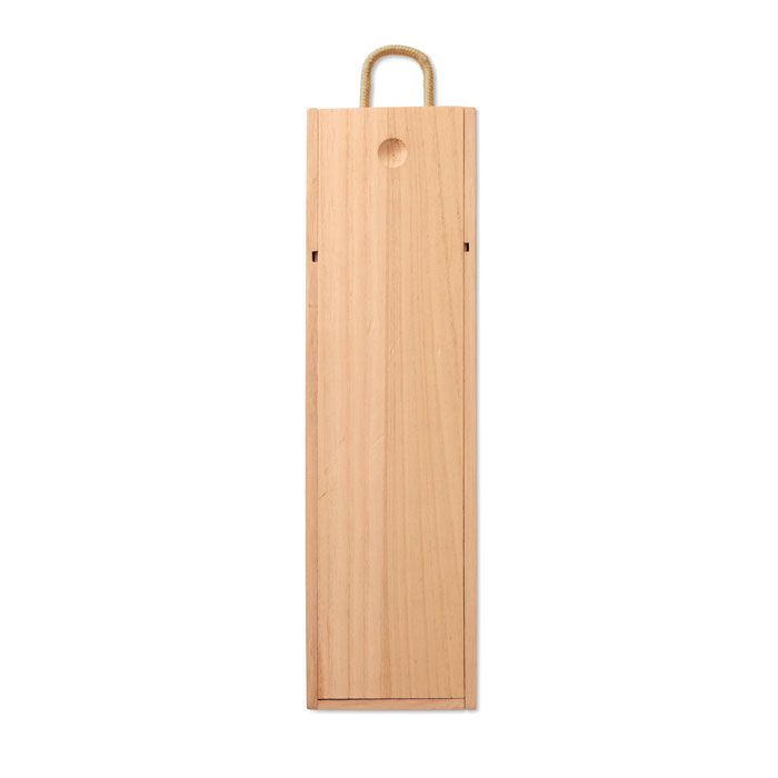  Coffret bouteille en bois