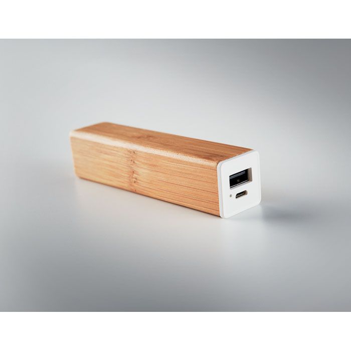  Powerbank bambou 2200 mAh