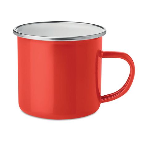  Tasse en métal émaillé