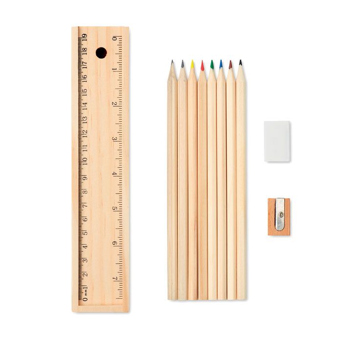  Set de 12 crayons en bois