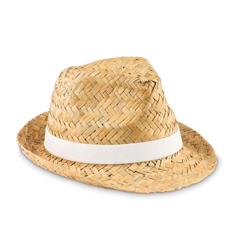  Chapeau en paille naturelle