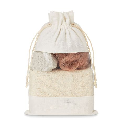  Set de bain pochette coton