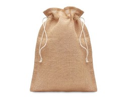 Sac cadeau moyen en jute