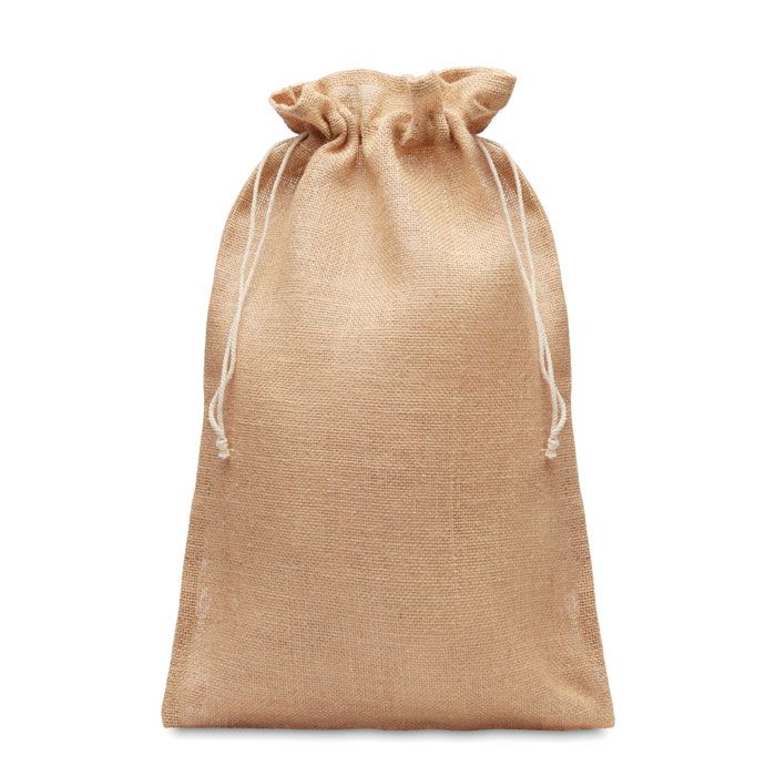  Grand sac cadeau en jute