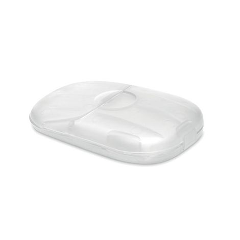 Feuilles de savon en étui PP