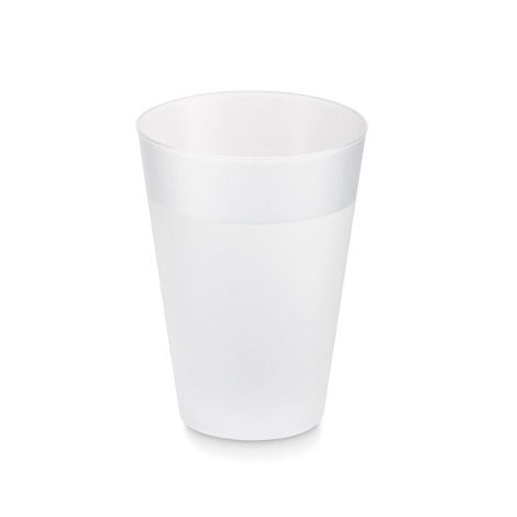  Tasse en PP givré 300ml