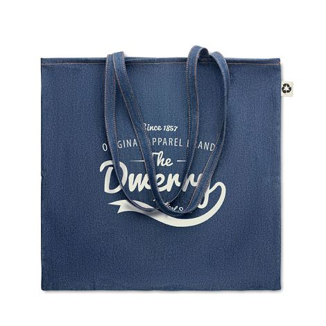 Sac shopping en denim recyclé