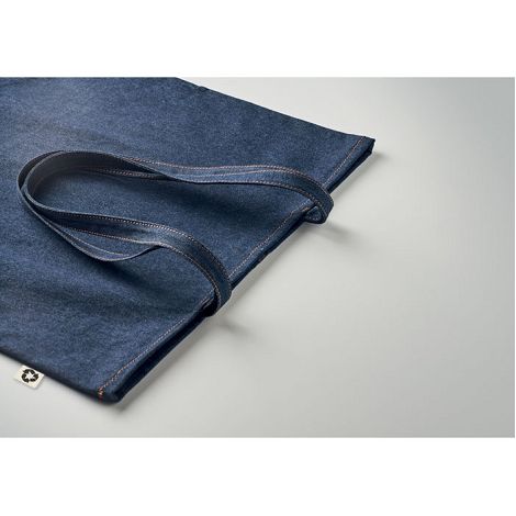 Sac shopping en denim recyclé