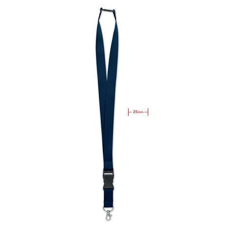  Lanyard crochet métal 25mm