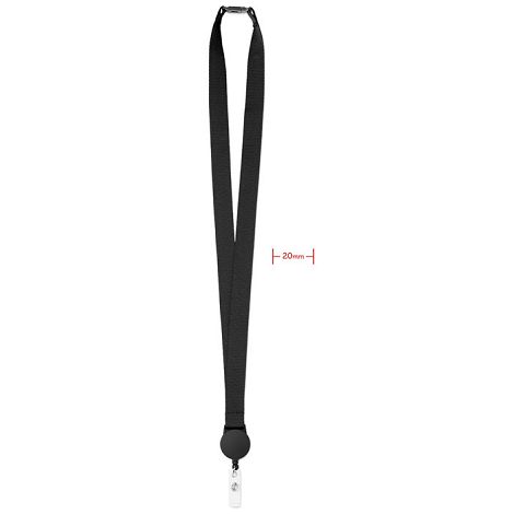  Lanyard avec badge extensible