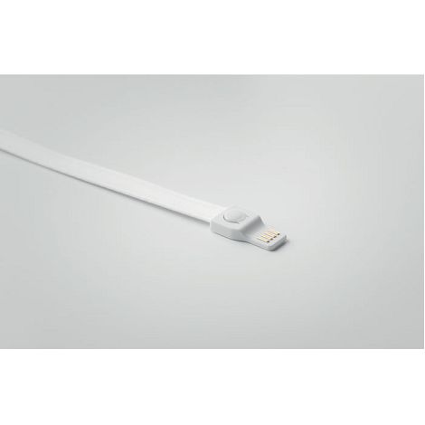 Lanyard avec câble 3 en 1