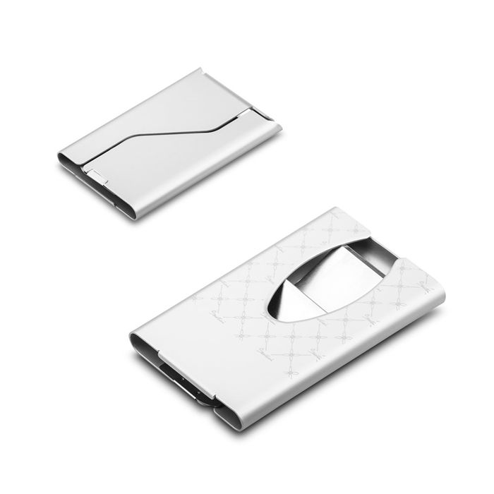  étui pour cartes de visite en métal