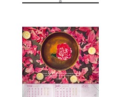 Calendrier illustré Fabriqué en France