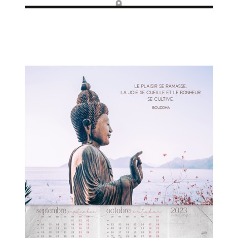  Calendrier illustré Fabriqué en France