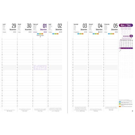  Agenda de bureau Fabriqué en France