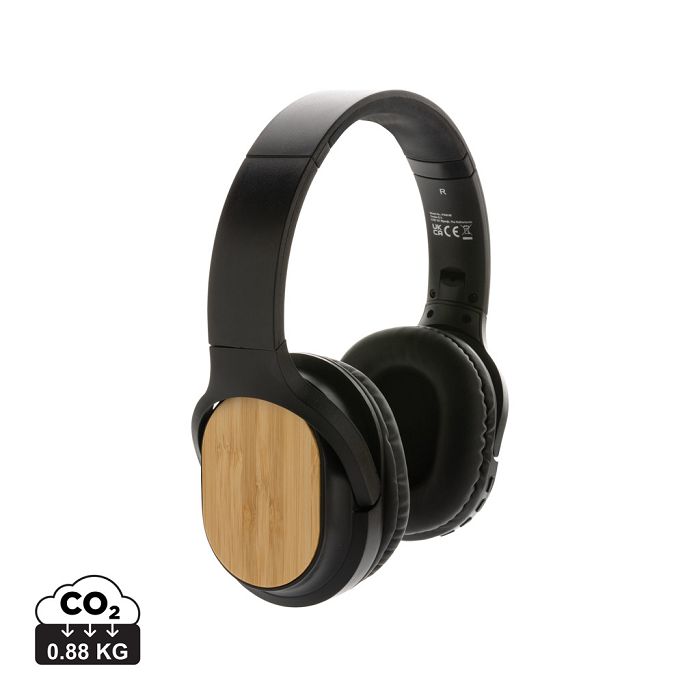  Casque sans fil pliable en bambou RCS et FSC® Elite