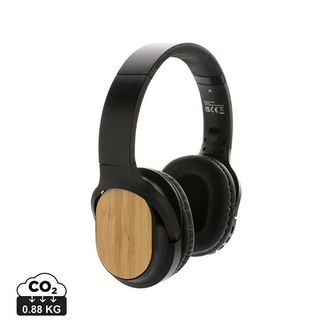  Casque sans fil pliable en bambou RCS et FSC® Elite