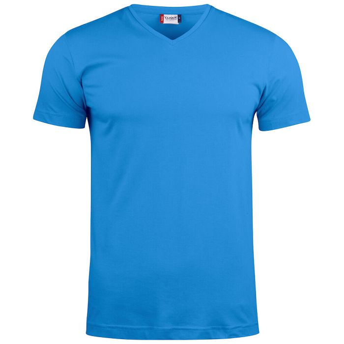  Tee shirt col V couleur